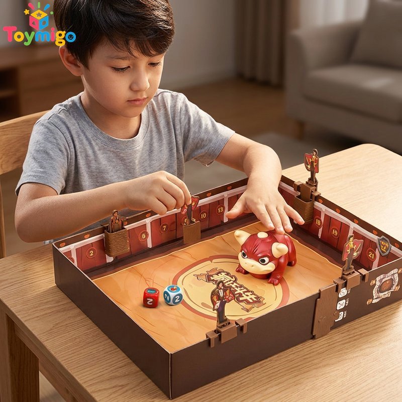 Bullfighter เกมกระดานครอบครัวของเล่นโต๊ะเวอร์ชันภาษาอังกฤษ Interactive Strategy Party Play Set