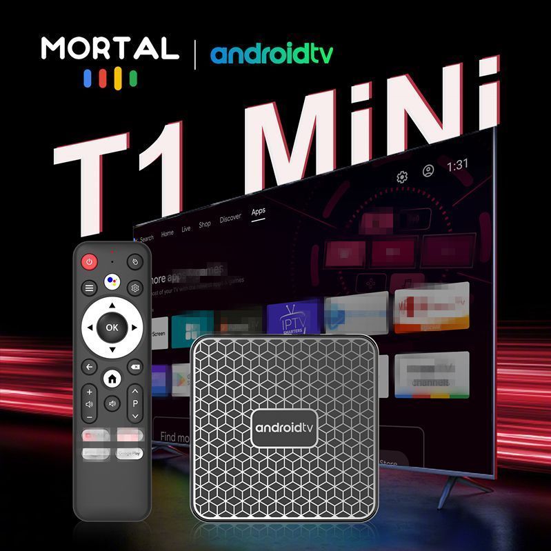 จัดส่งในวันเดียวกัน MORTAL t1MINI Internet TV BOX Dual WIFI+Bluetooth rk3518 Set Top BOX TV BOX