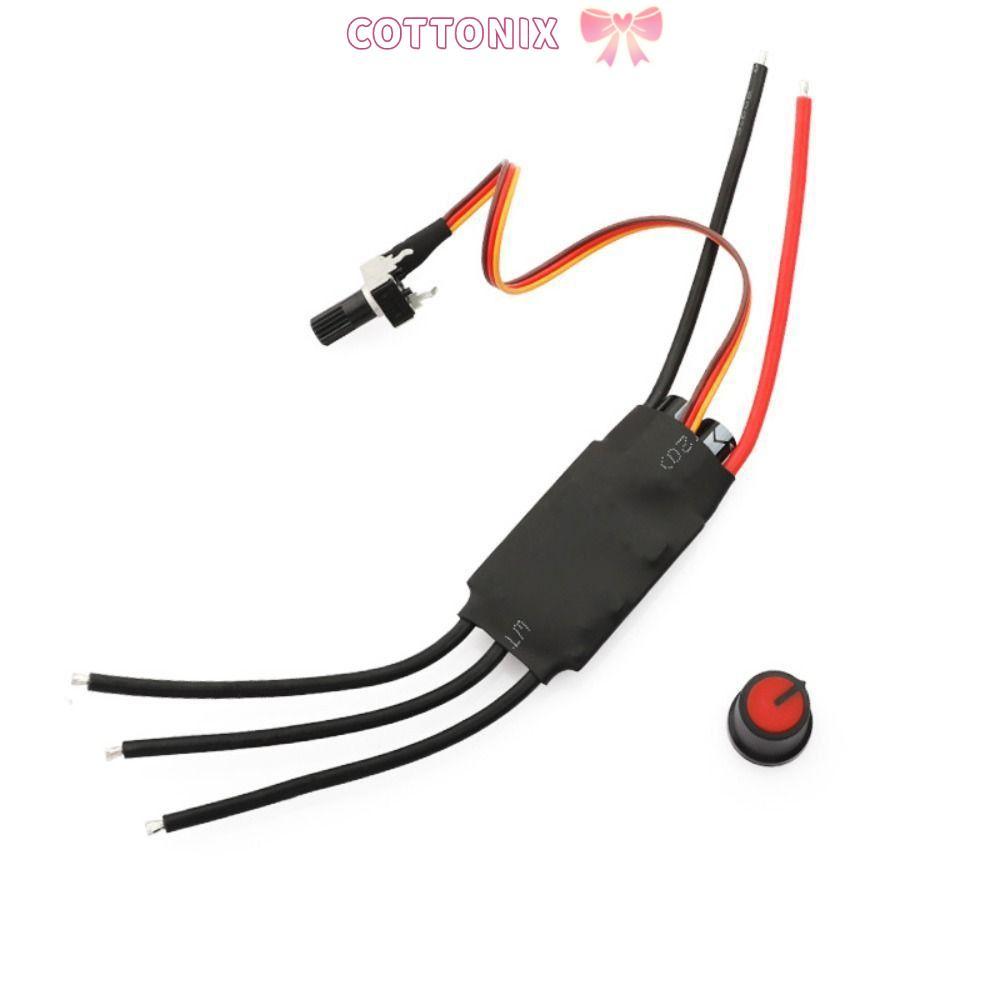 COTTONIX มอเตอร์ไร้แปรงถ่านไดร์เวอร์, DC 7-24V Potentiometer Hallless DC มอเตอร์ไดรฟ์, DC Brushless 