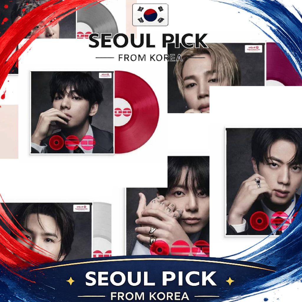 [BTS] ARIRANG Standard Vinyl (เลือก: Group/J-Hope/Jongook/Suga/RM/V/Jimin) | ไวนิลอัลบั้ม 5 ปี BTS ข