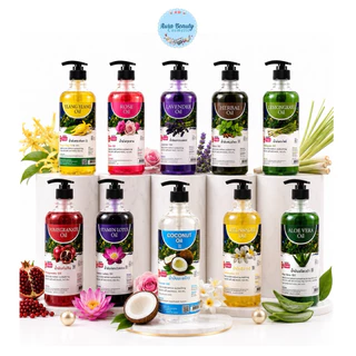 BANNA Oil 450ml. น้ำมันทาผิวบ้านนา น้ำมันนวดตัว น้ำมันสปา อโรม่า massage oil