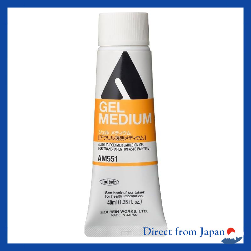 Holbein Acrylic Medium AM551 40ml Gel Medium