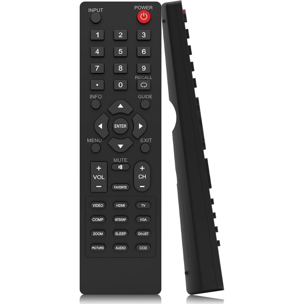 Universal เปลี่ยนรีโมทคอนโทรล Fit สําหรับทีวี Dynex ทั้งหมด, ใช้งานร่วมกับ Dynex TV Remote DX-RC02A-