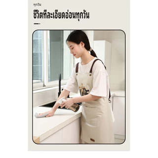 ผ้ากันเปื้อนแบบสายกว้าง กันน้ำ กันน้ำมัน ลายการ์ตูน ใช้ได้ทั้งชายและหญิง เหมาะสำหรับงานครัว งานบ้าน งานร้านอาหาร