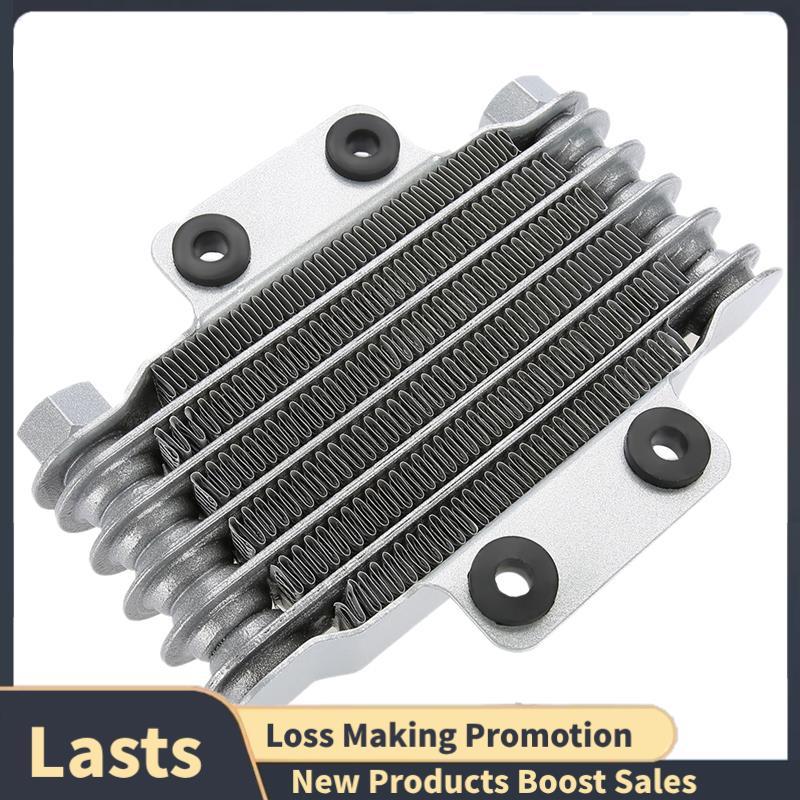 หม้อน้ําระบายความร้อนรถจักรยานยนต์ 85Ml อลูมิเนียมเงินสากลสําหรับ 100Cc-250Cc รถจักรยานยนต์ Dirt Bik