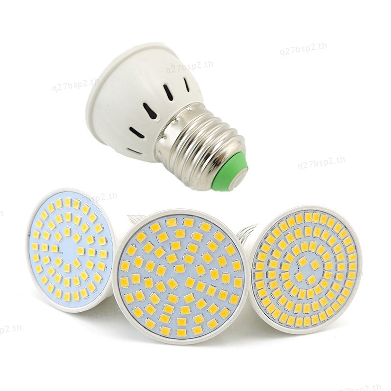 หลอดไฟ LED ไฟการเจริญเติบโตของพืช E27 เรือนกระจก Grow Lamp Indoor growbox เรือนกระจก ดอกไม้ TH27B2