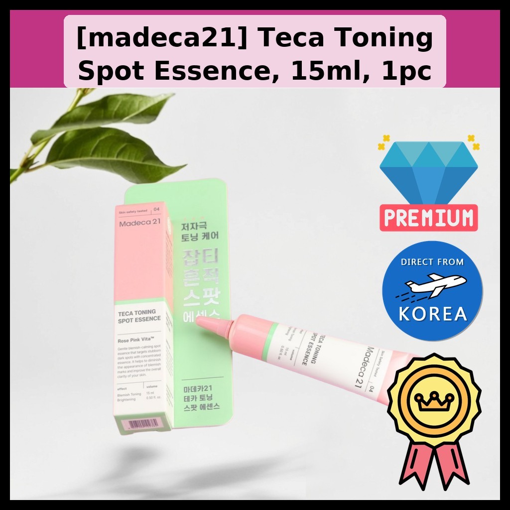 [madeca21] Teca Toning Spot Essence, 15ml, 1 ชิ้น / Korean Toning Essence / Brightening Effect โดย K