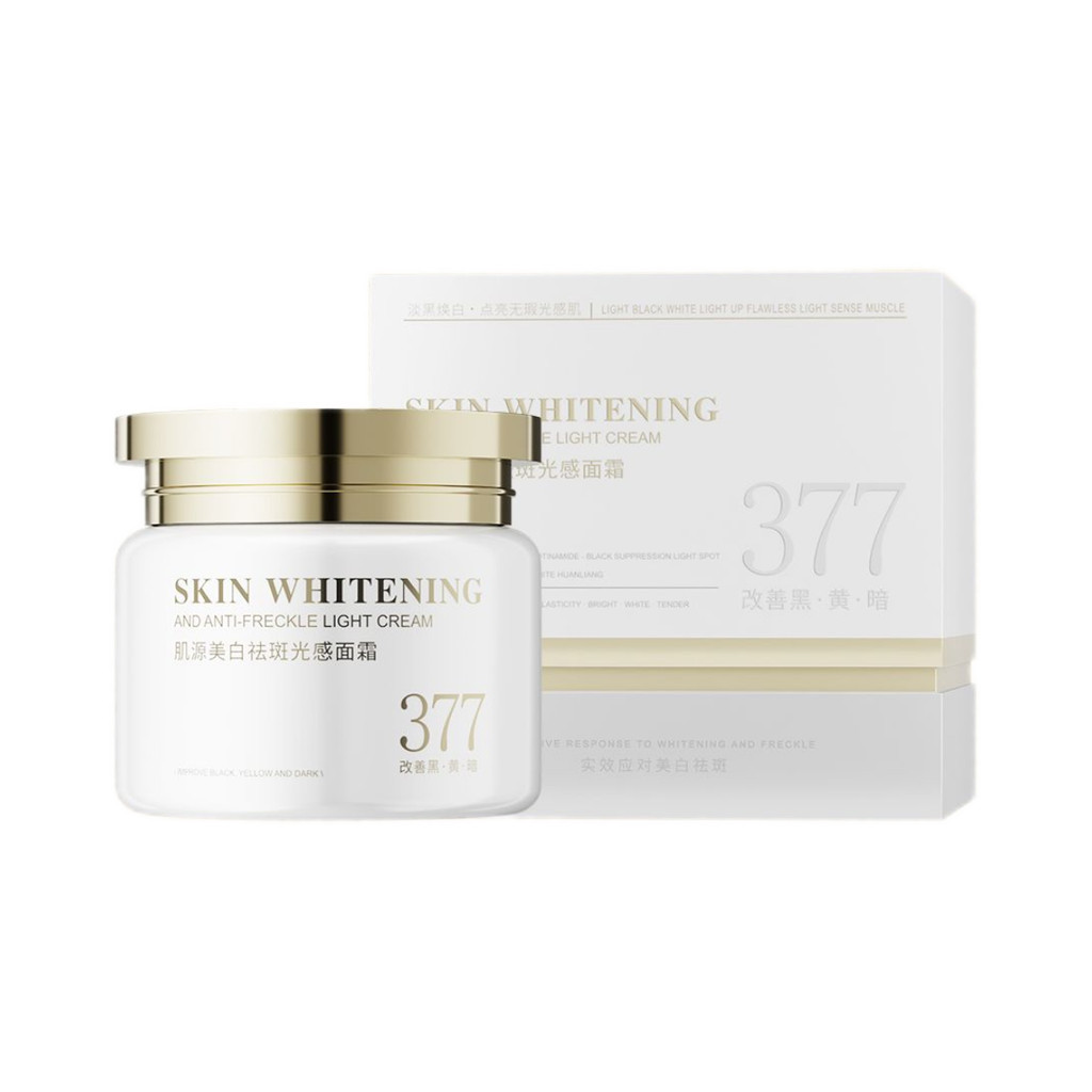 MEIXU ทุกออเดอร์ Skin Source Whitening Freckle Removal Light Sensation Cream 377 Whitening Full Face