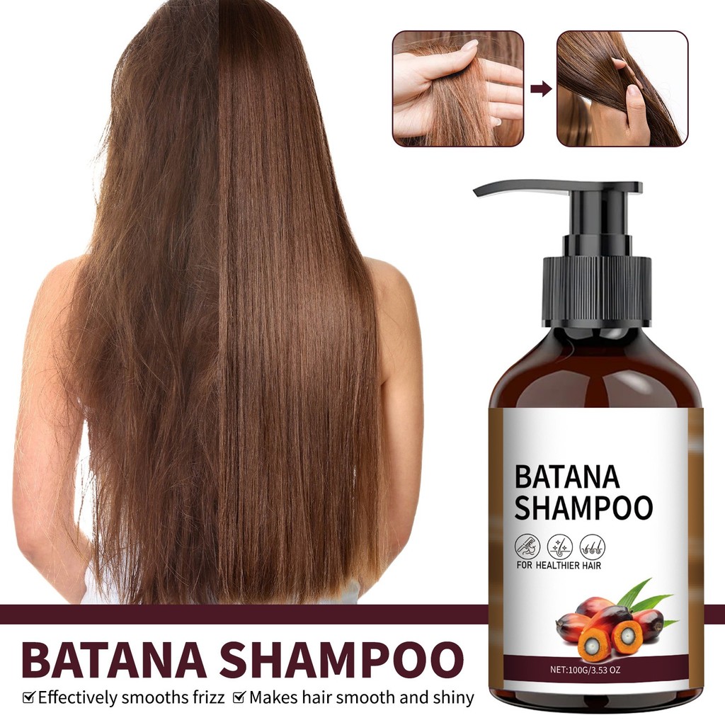 No Standard Batana Shampoo Batana Shampoo Oil Shampoo Nourish Scalp Hair Care Essential Oil Soft Shi