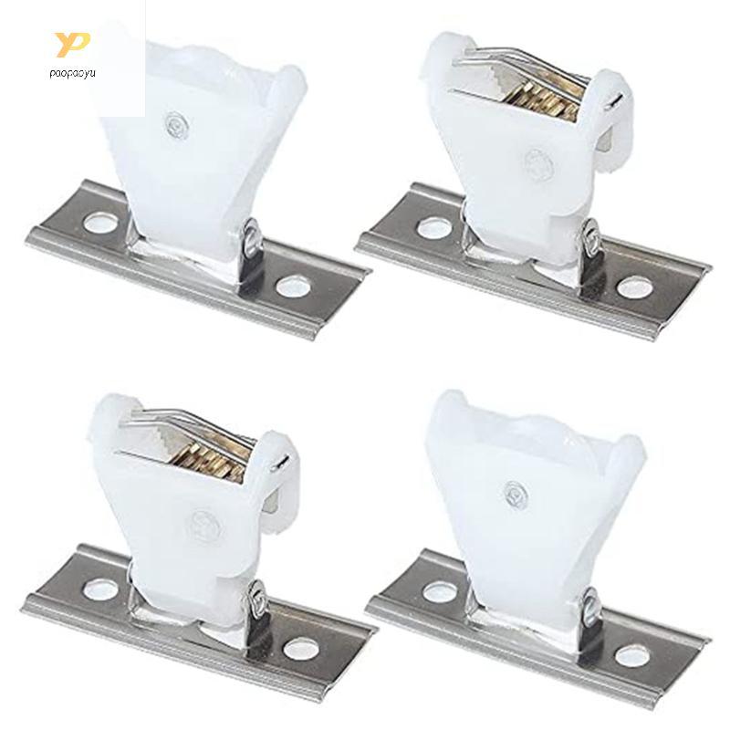 PPY ผ้าม่านไม้ไผ่ชุดล็อค 2 ชิ้นม่านไม้ไผ่ Splint Rolling Window Pulley และ 2 ชิ้นทองแดง Core ชุดล็อค