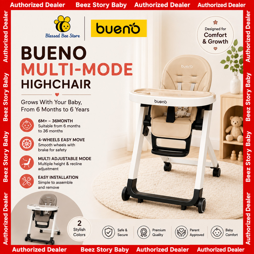 Bueno Multi-Mode Highchair ( 6-36 เดือน )
