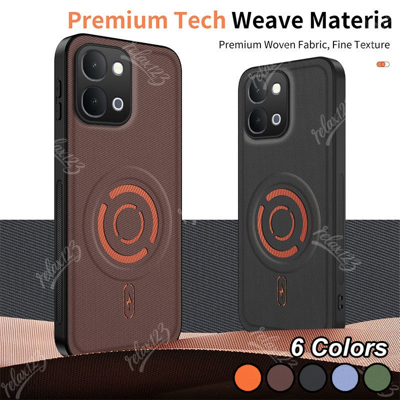 สําหรับVivo Y31d Pro Y31 Y31s 4Gหรูหราแม่เหล็กFrostedด้านข้างแถบกันลื่นผิวPUหนังสําหรับVIVO Y31D Y31