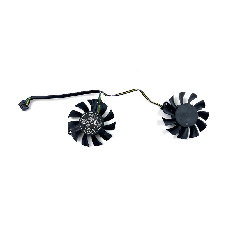 พัดลมระบายความร้อนใหม่สําหรับ MSI GeForce RTX 3050 LP 6G OC กราฟิกการ์ดเปลี่ยนพัดลม 46 มม.4pin HA551