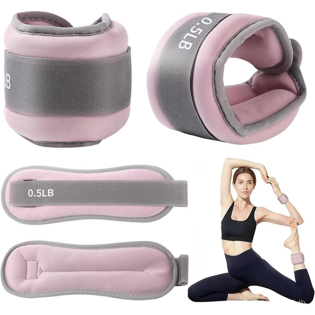 Ladies And Children Ankle Weight-Each Wrist/Ankle Weight 0.5lbs/1lb (รวม 1lb/2lbs) อุปกรณ์รับน้ําหนั
