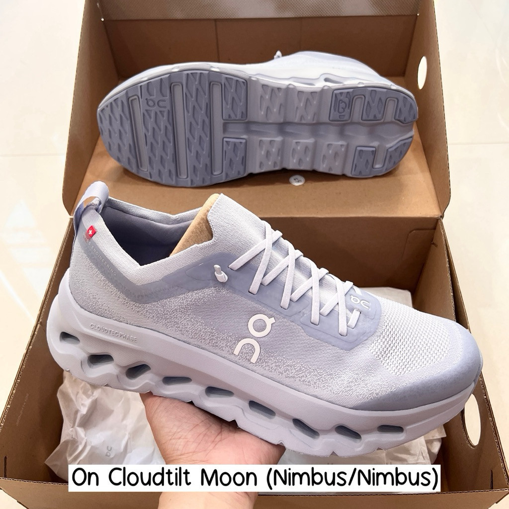 (พร้อมส่ง) รองเท้า On Cloudtilt Moon (Nimbus/Nimbus) จากญี่ปุ่น