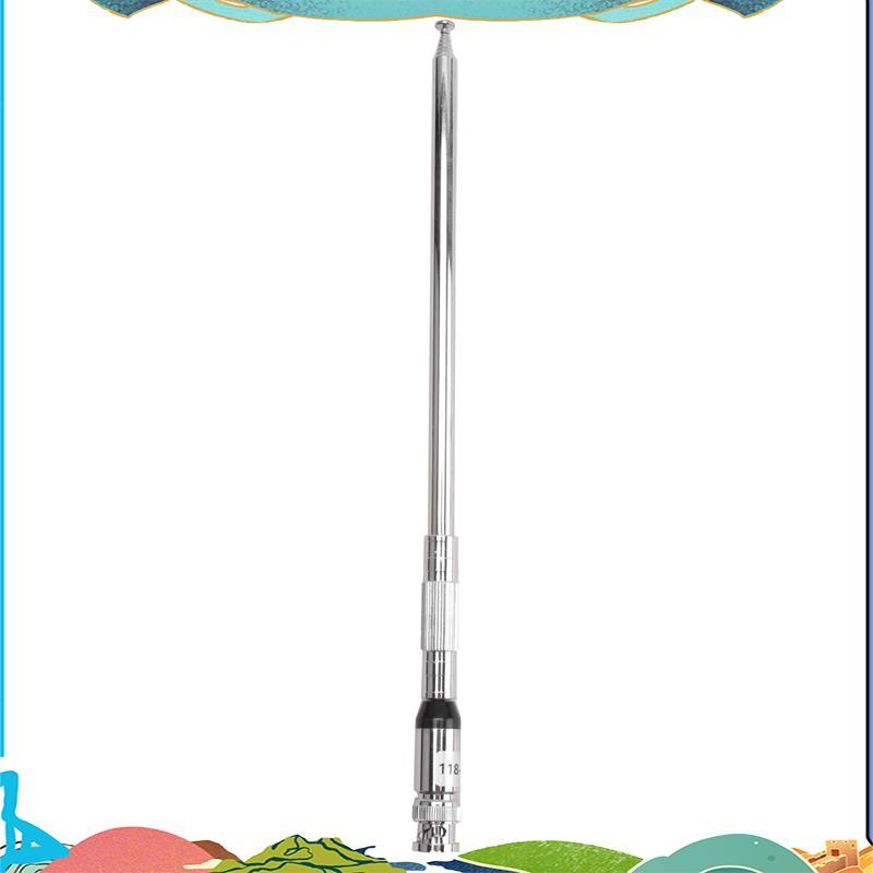 118-136MHZ BNC Telescopic Antenna กําไรสูง Airband เสาอากาศสําหรับ TH-28A TH-48A TH-78A ความถี่การบิ