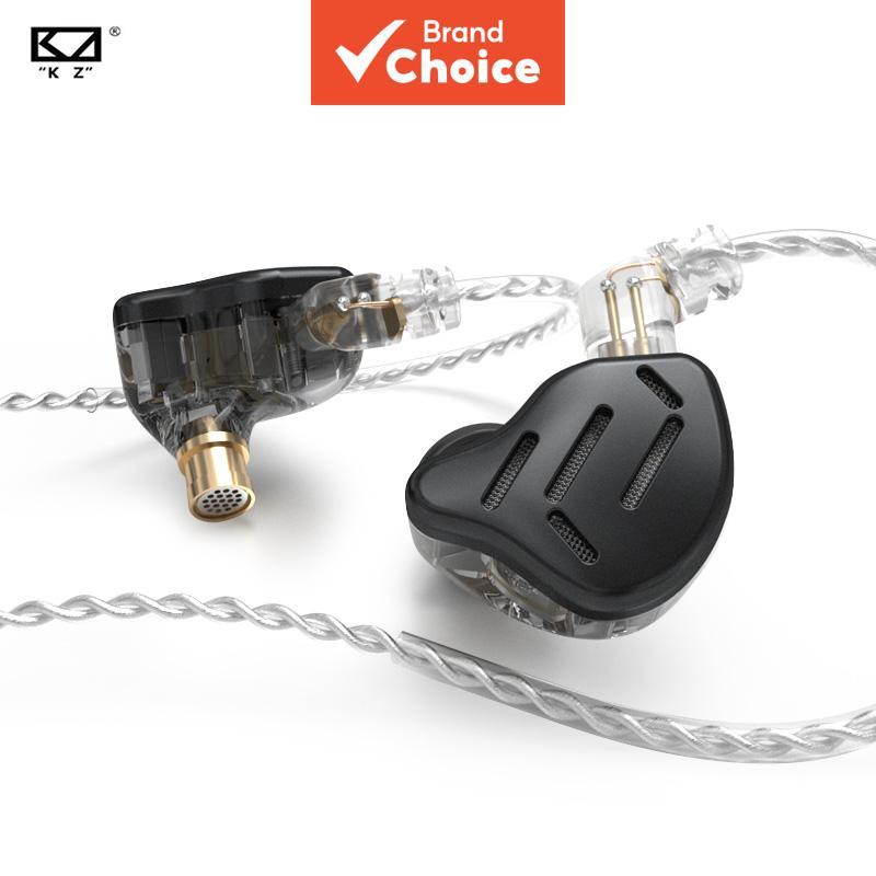 KZ ZAX 7BA 1DD 16 หูฟังหูฟัง Hybrid In-Ear โลหะ HiFi ชุดหูฟังเพลงกีฬา ZSX ZS10 PRO AS12 AS16 CA16 C1