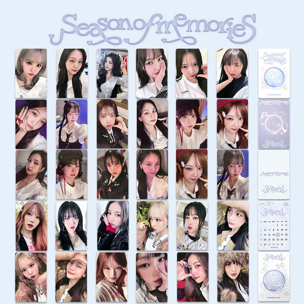 GFRIEND richand 10th Anniversary Small CardSeason of Memories [Special Card