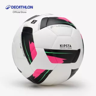 Decathlon Machine-Stitched Football Training Ball ลูกฟุตบอลที่เย็บด้วยเครื่องจักรสำหรับฝึกซ้อม - White