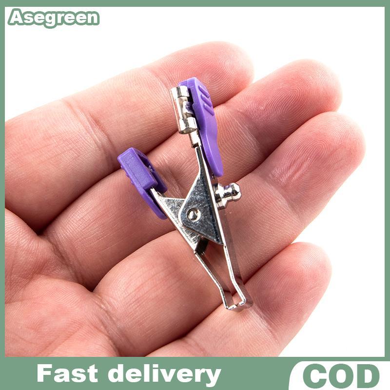 [Asegreen] 1 PC มัลติฟังก์ชั่นคลิปจระเข้สําหรับสัตว์/Vet ECG EKG Monitor Cable