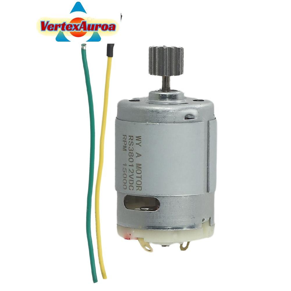 แรงบิดสูงสําหรับเด็กรถยนต์ไฟฟ้ามอเตอร์ 550 RS390 RS380 12V 6V DL555 24V