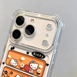 💖Quick--กันกระแทกสี่มุม เคสไอโฟน iPhone 17ProMax 16 ProMax 15/14 Pro 14 Plus 13 12 11-ZRQSJFSTKK55