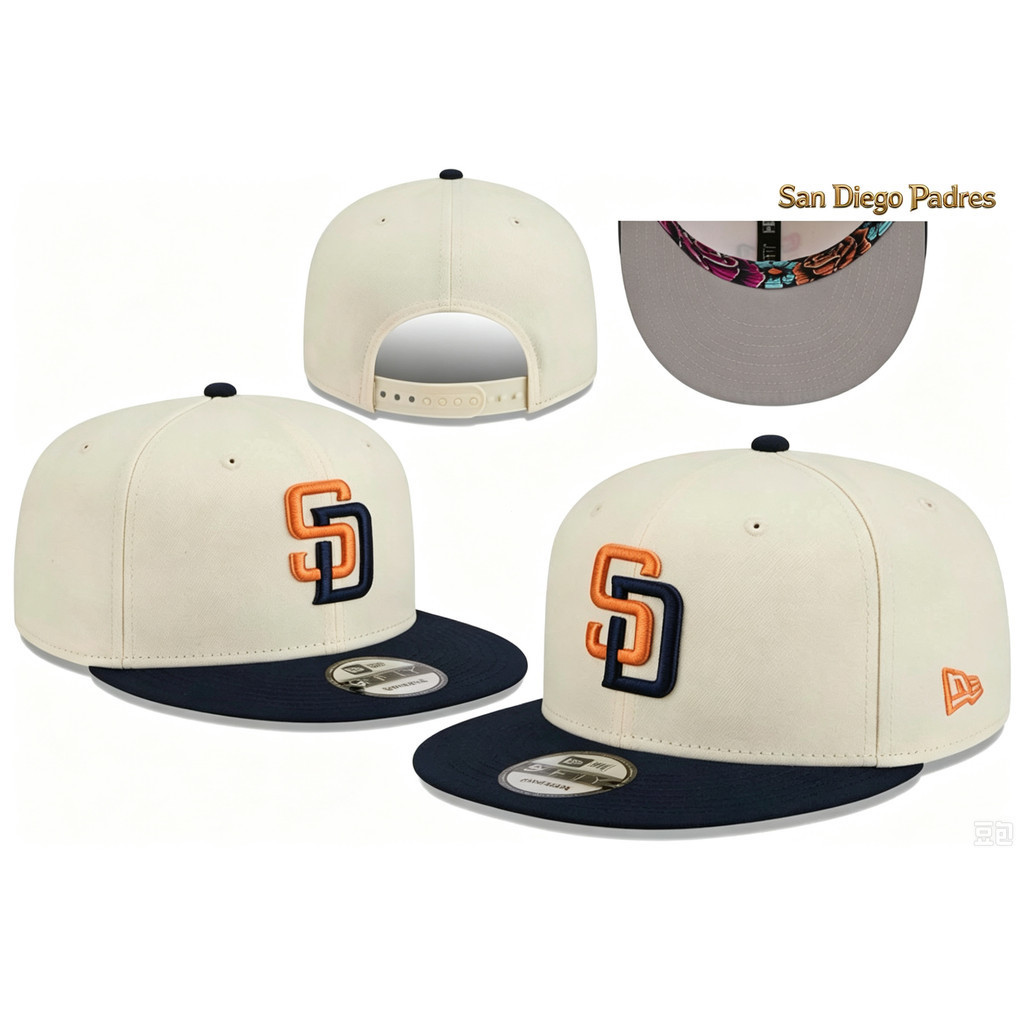 ใหม่ ERA หลายรูปแบบ San Diego Padres 9FIFTY/9FORTY 2026 City Connect 9FIFTY Snapback ปรับหมวกด้านข้า
