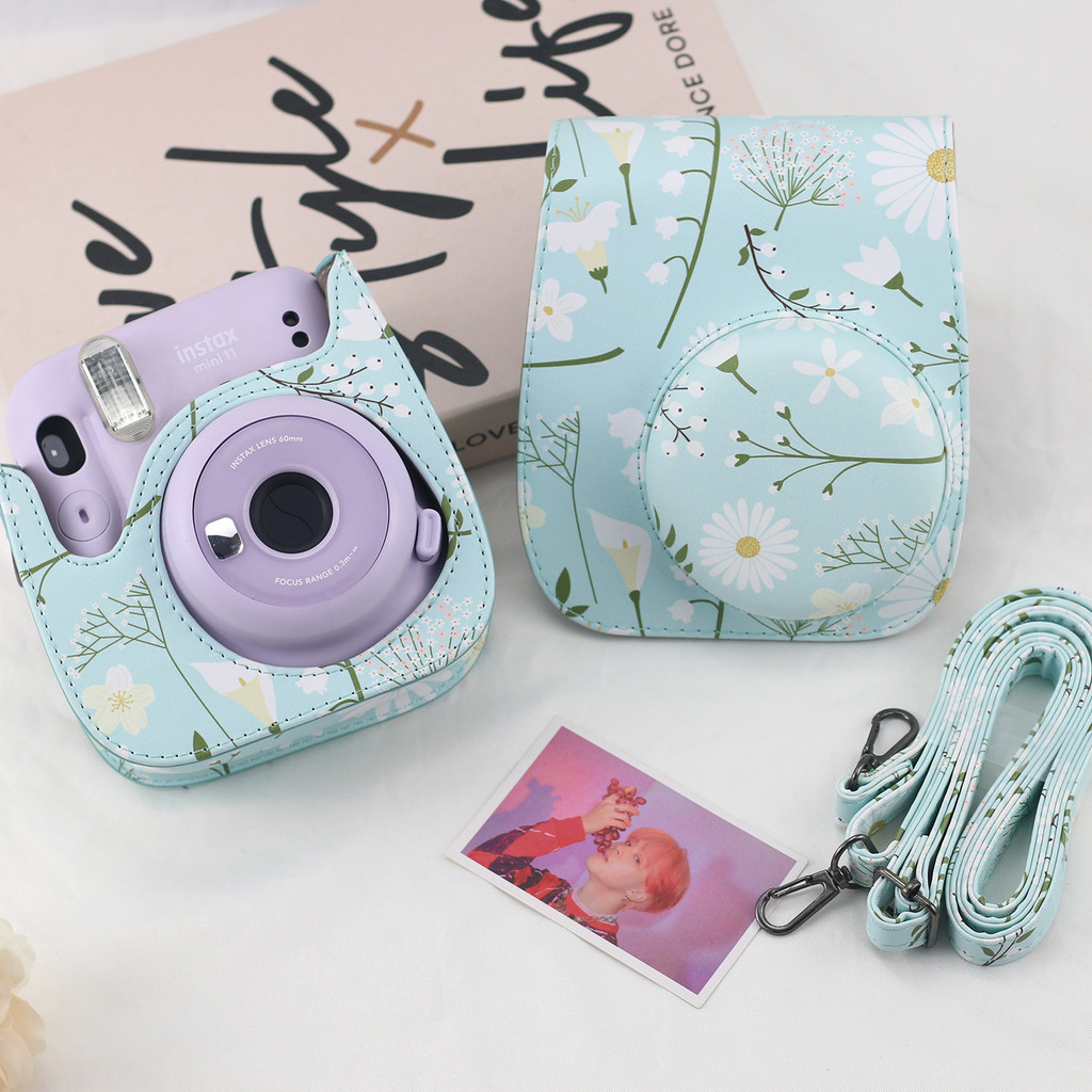 กล้องโพลารอยด์ Universal Polaroid mini8/9/11/12 Times Imaging Chrysanthemum Camera Protection Bag กร