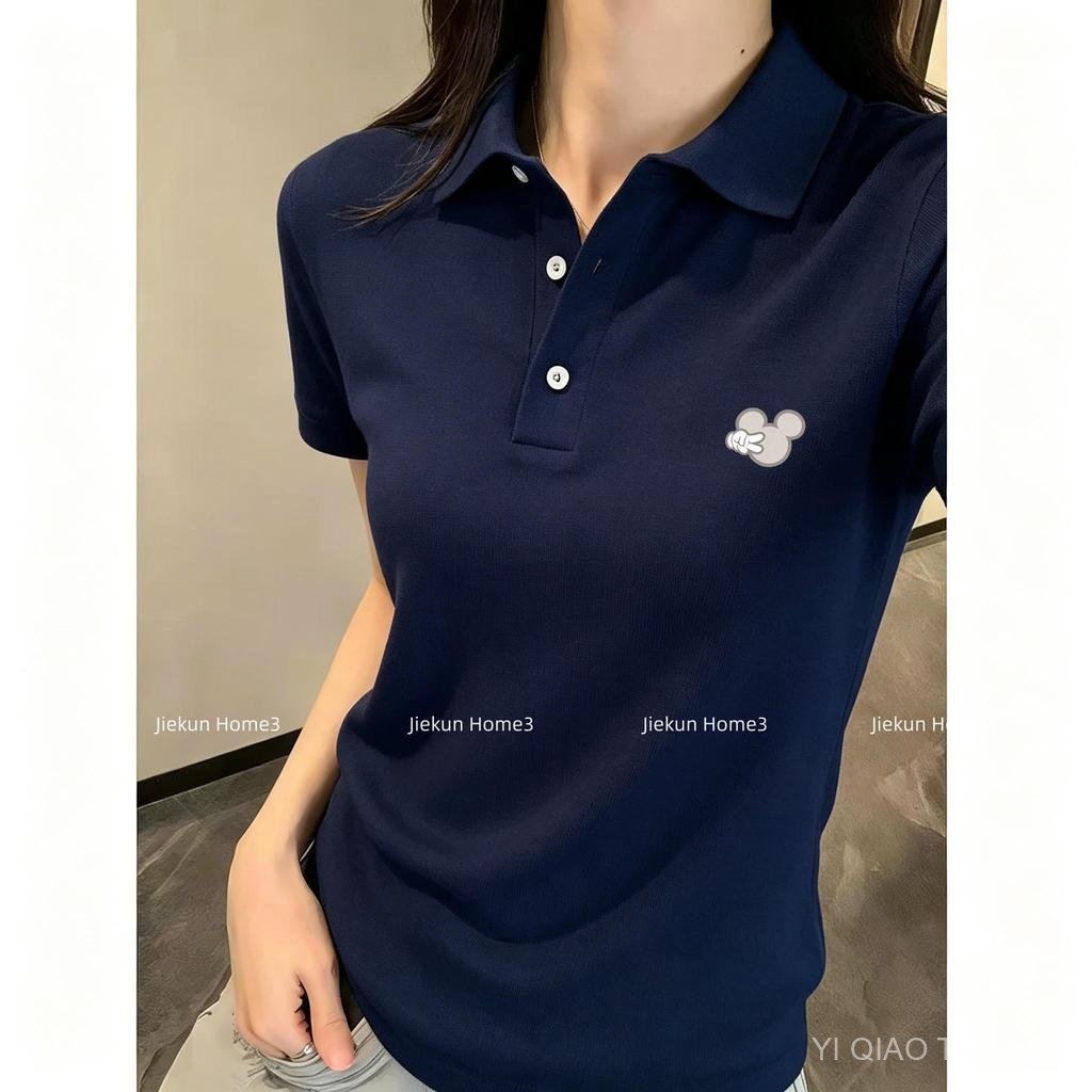 M-4XL เสื้อโปโลคอปกเสื้อยืดแขนสั้น เหมาะใส่รับรองการสมรส สวมใส่ง่ายทำงาน ท่องเที่ยว ใส่ได้ทั้งผู้ชายและผู้หญิง นุ่มสบาย