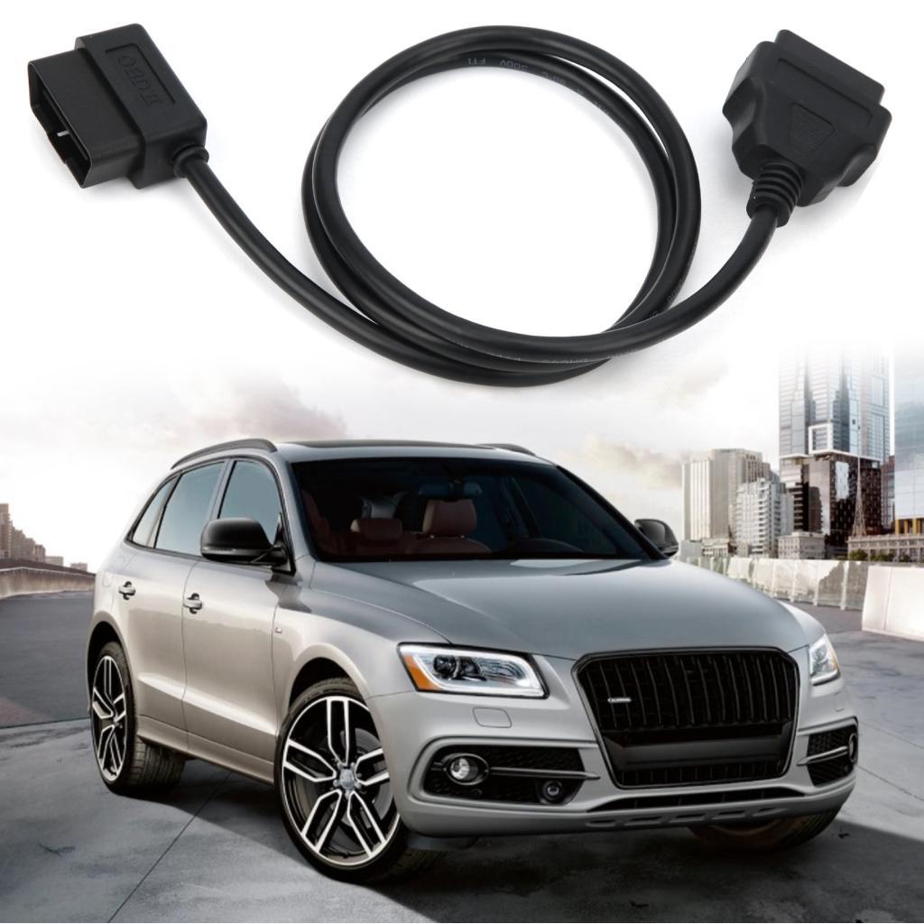 Wowowi OBDII Extension Cable Adapter 16Pin Male to Female Diagnostic Cord Connector 10m/32.8ft