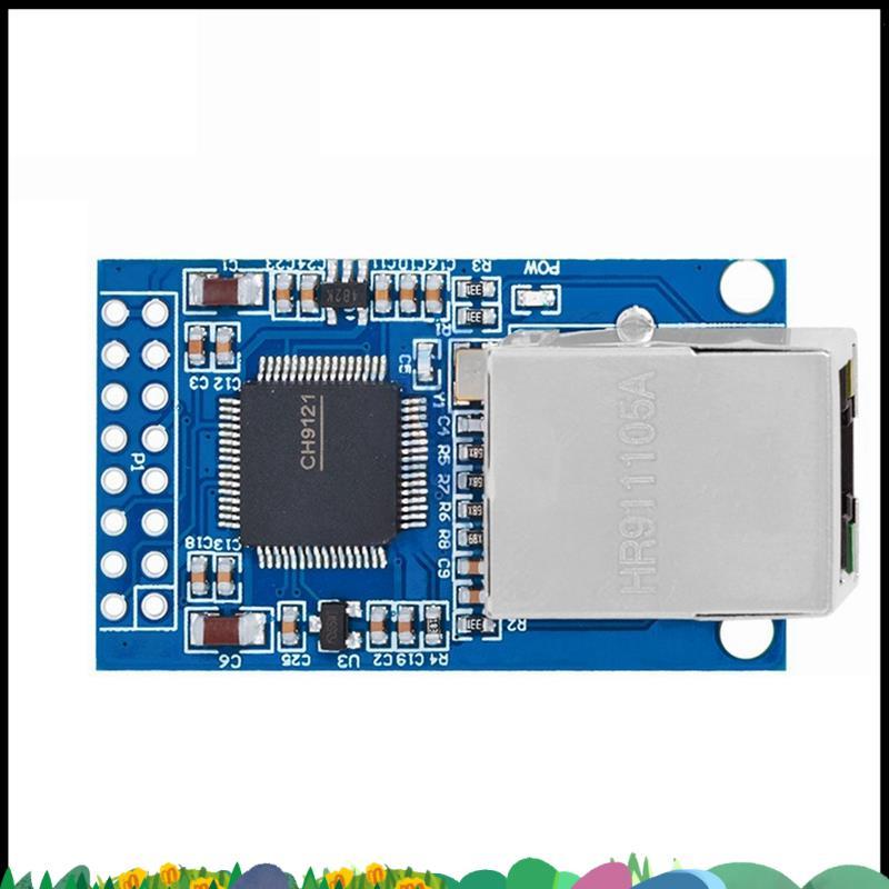 Super CH9121 TTL to Ethernet โมดูลเซิร์ฟเวอร์อนุกรมตัวแปลงเกรดอุตสาหกรรม
