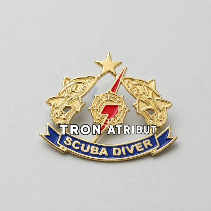 Wing Scuba Diver Brevet Brivet Scuba Diver ธรรมดา