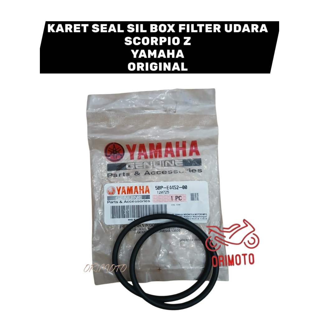 SCORPIO Z 225 2005-2014 5BP-E4452-00 YAMAHA FILTER BOX RUBBER AIR CLEANER SX4