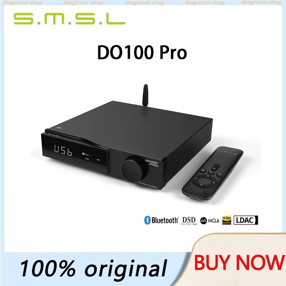 SMSL DO100 Pro Hi-Res MQA DAC Dual ES9039Q2M Decoding Bluetooth5.1High End Digital