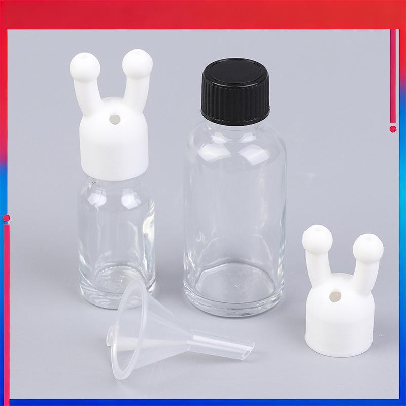 (ใหม่) 10/30ML Aroma Inhaler Cap Mini Perfume Inhaler Dispenser Leakproof Bottle Inhaler