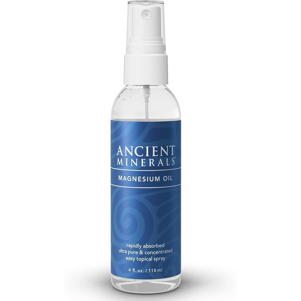 40MJ AncientMineralsOilSprayBottleofPureของแท้ ZechsteineChloride-TopicalforAppliion(4floz)