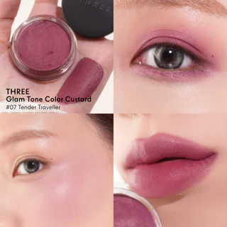 THREE Glam Tone Color Custard 5 g ทรี แกลม โทน คัลเลอะ คัส เทิร์ด