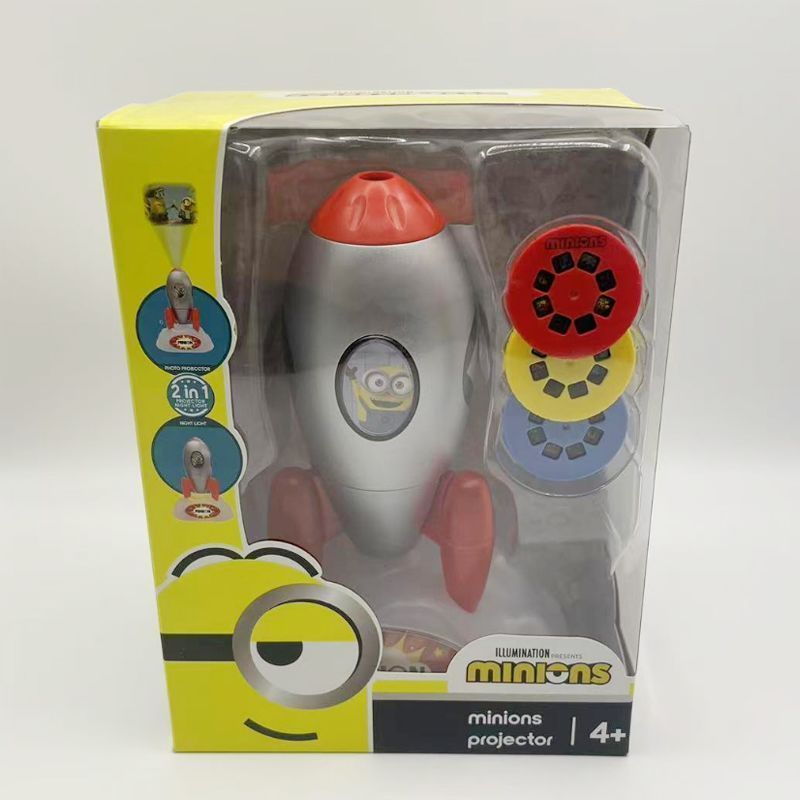 Minions Minions Minions Rocket Projector Projector Despicable Me Children Early Education Education 