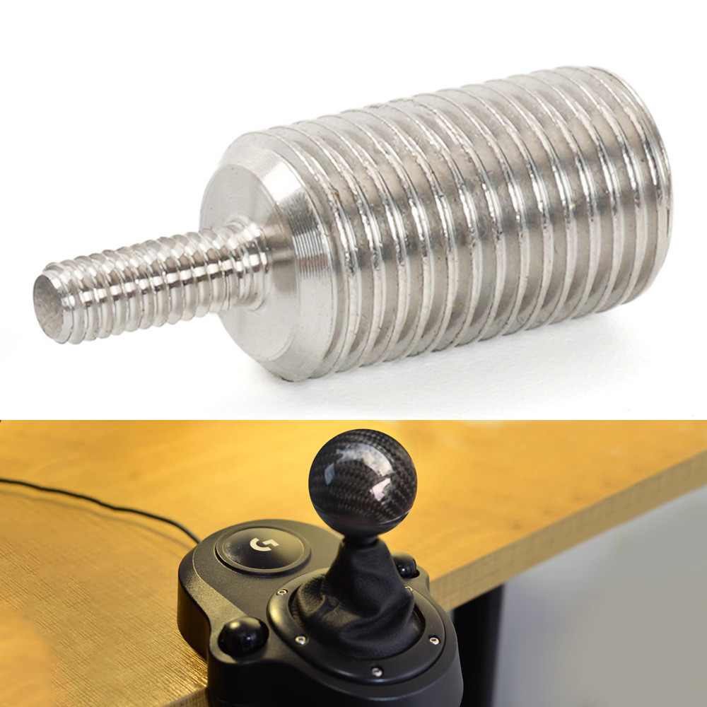 Logitech G29 G923 Shifter Knob Adapter, Gear Stick Thread Adapter Screw สําหรับ Racing Wheel Shifter
