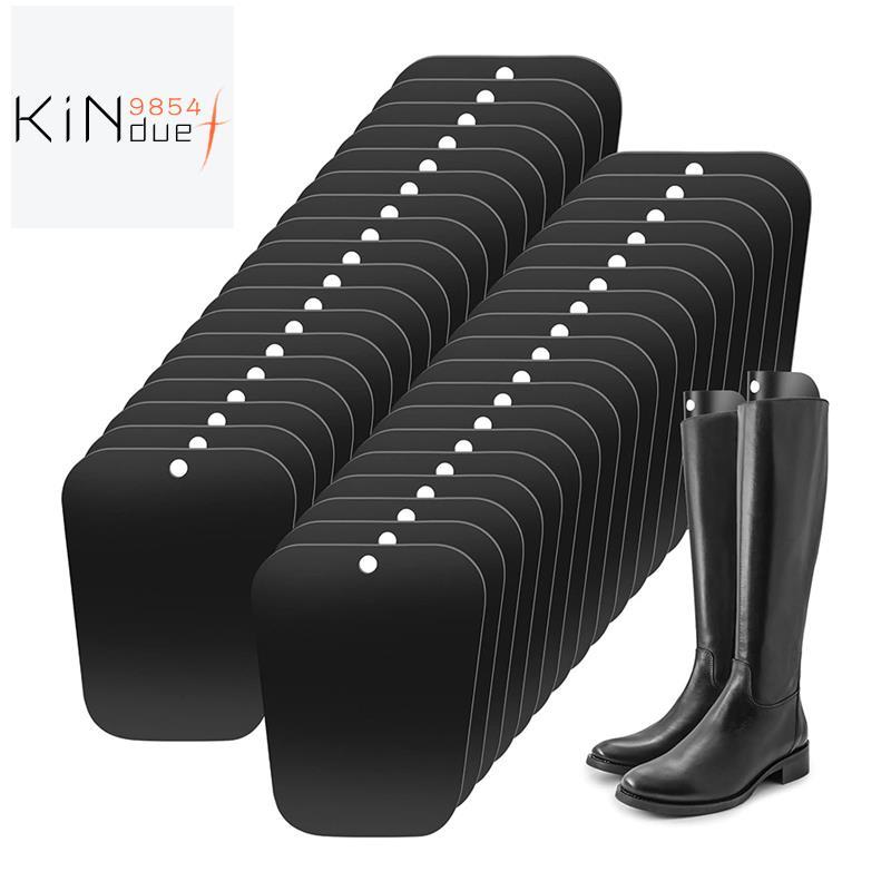 30 ชิ้น Boot Shapers, Boot Shaper แทรกสําหรับผู้หญิงและผู้ชายเพื่อให้รูปร่าง, สีดําสูง Boot Shapers 