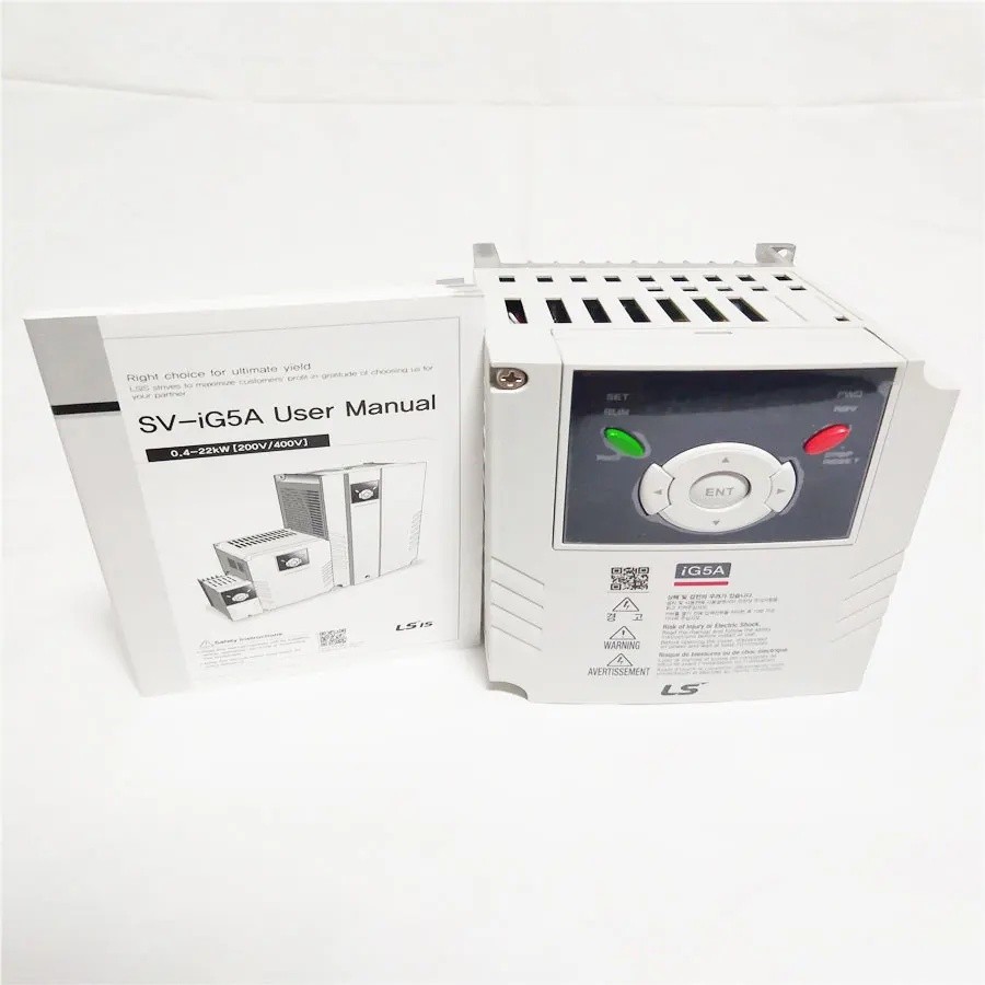 ELSS Hot ,Korea Ls Inverter 2.2KW SV022IG5A-4 อินพุต: 3 เฟส 380V/ เอาต์พุต: 3 เฟส 0 ~ 380v