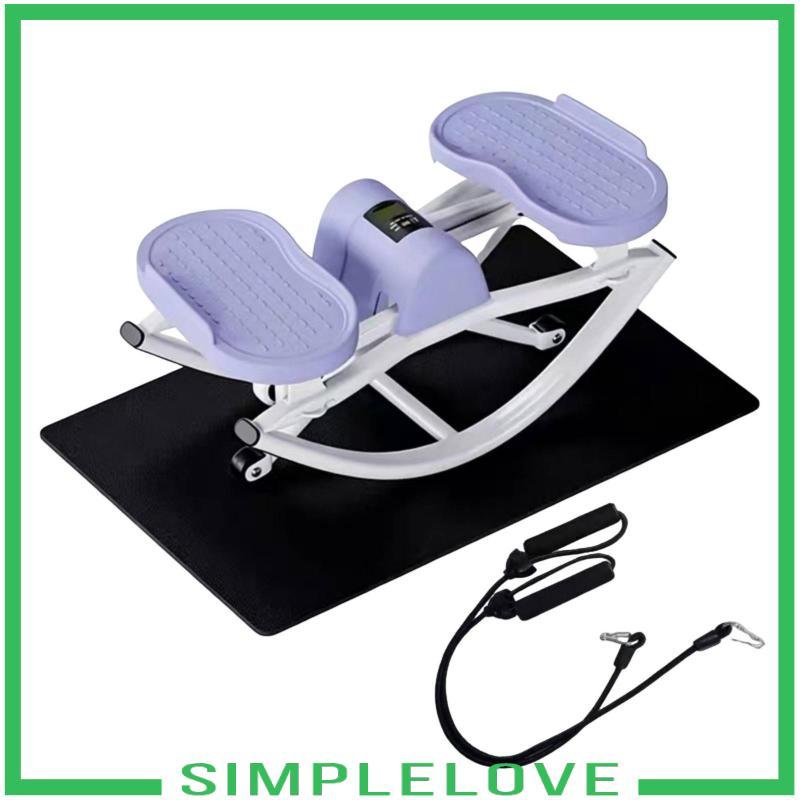 [Simple] Home Fitness Stepper สีดําสีขาว