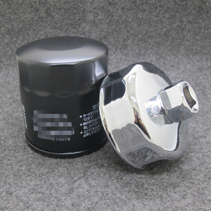 เหมาะสําหรับ Honda CB400/CBR1000/Yamaha R1/R6 Kawasaki Z1000 Oil Grid Machine Filter