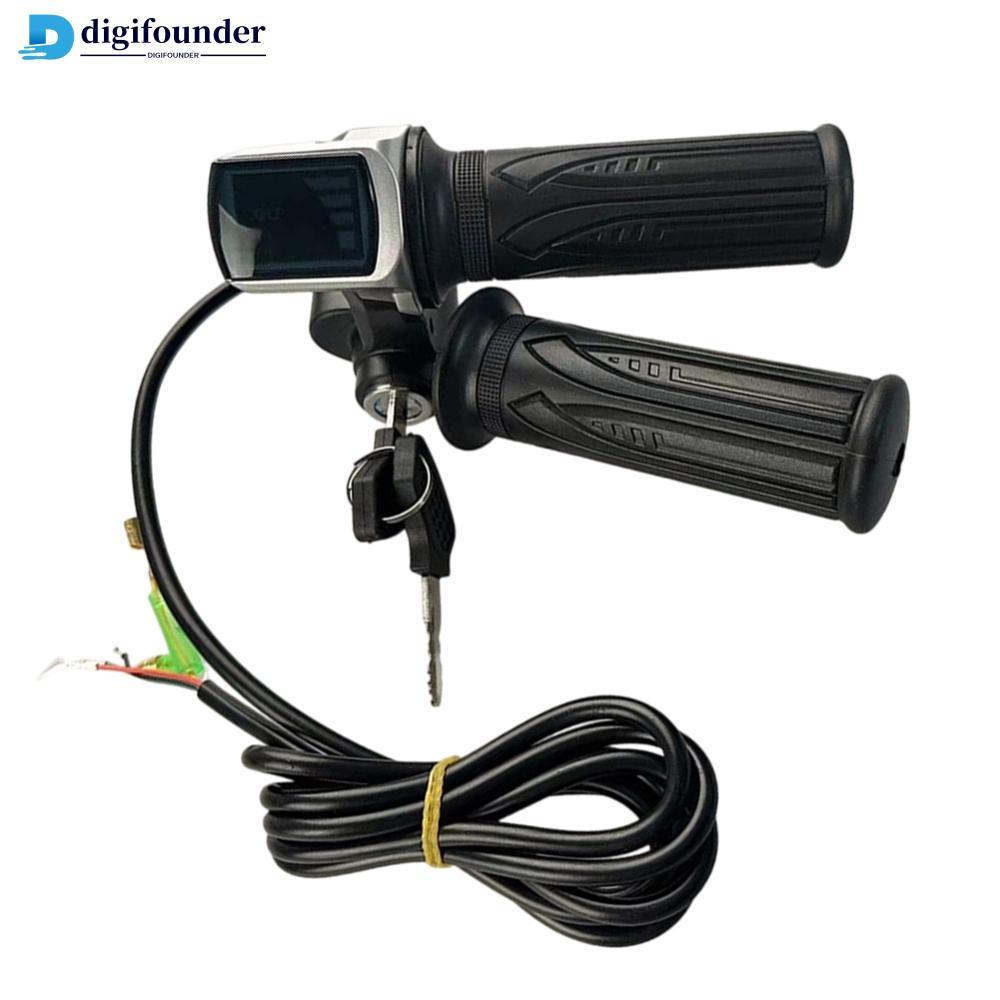 DIGIFOUNDER คู่ 36/48V E-Bike คันเร่งสําหรับ 36V 48V E-Bike จักรยานสกู๊ตเตอร์ A2X4