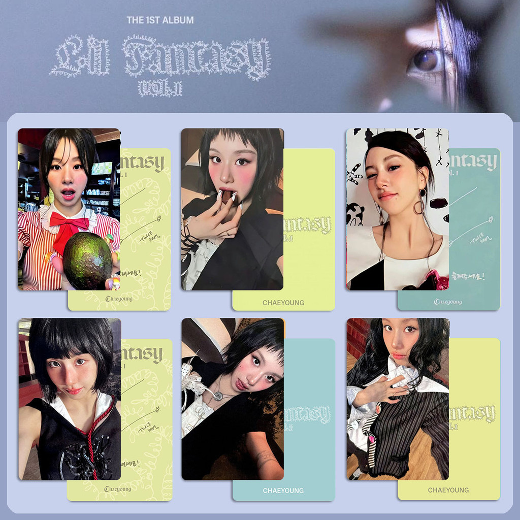 TWICE สินค้า Photocard CHAEYOUNG Son CHAEYOUNG SOLO อัลบั้ม Photocard Bonus Card LILL FANTASY