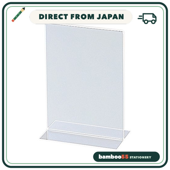 Direct From Japan Sekisei SEKISEI Photo Frame Sign Stand, Double-Sided, A4, Landscape Orientation SS