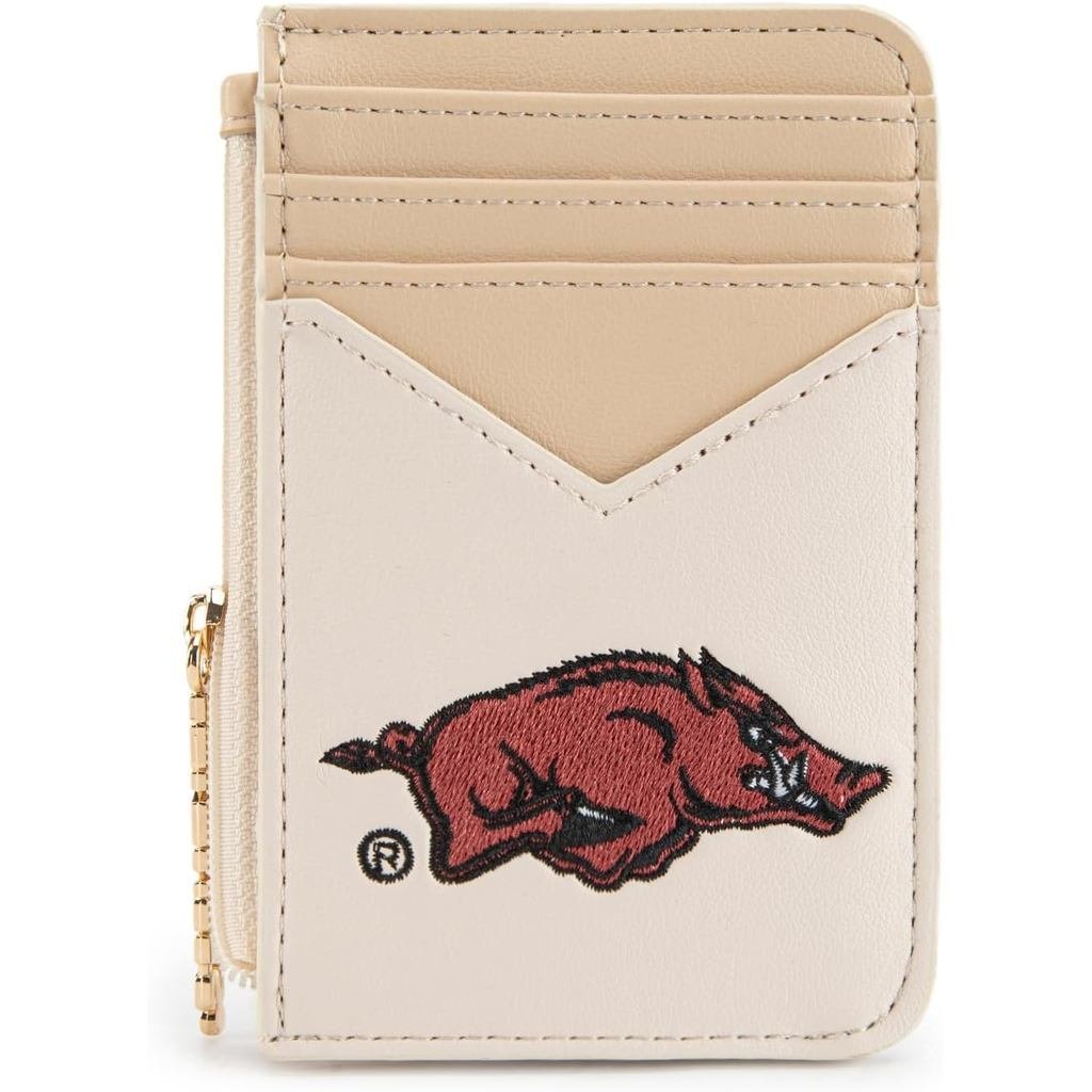 Montana West Oklahoma Sooners Slim Wallet with RFID Blocking Holder, OU Team Slim Wallets for Gift, 