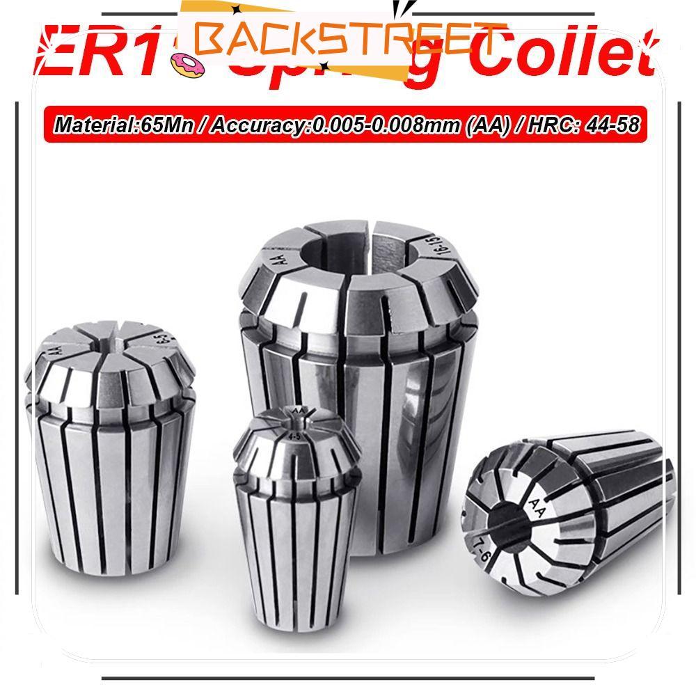 BACKSTAGE ER Collet, 1mm-8mm 1/8" Spring Collet, ER11 เจาะ Collet CNC แกะสลัก