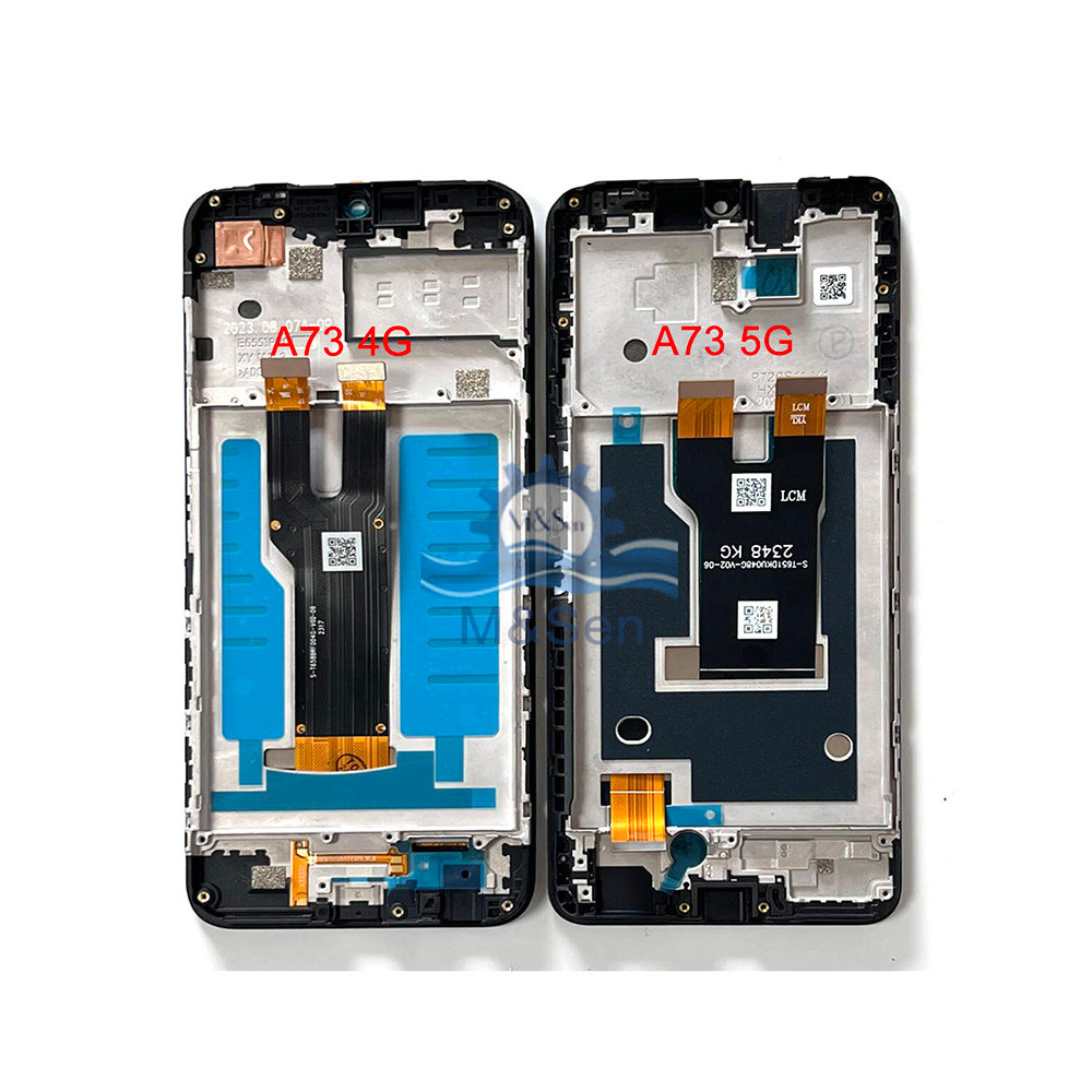 เหมาะสําหรับ ZTE ZTE Blade A73 4G 7060 5G หน้าจอเรียบ 50 Fresh50 7543N กรอบ