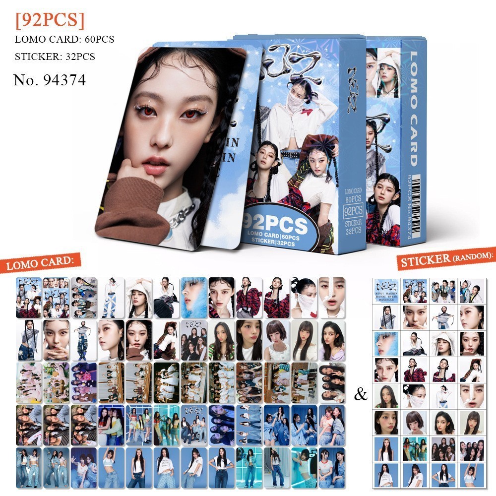 สไตล์ใหม่ 2026 สไตล์ใหม่ Exclusively Supply 92 Photocards คลื่นเกาหลีสไตล์ใหม่ NJZ คอลเลกชันสินค้าภา